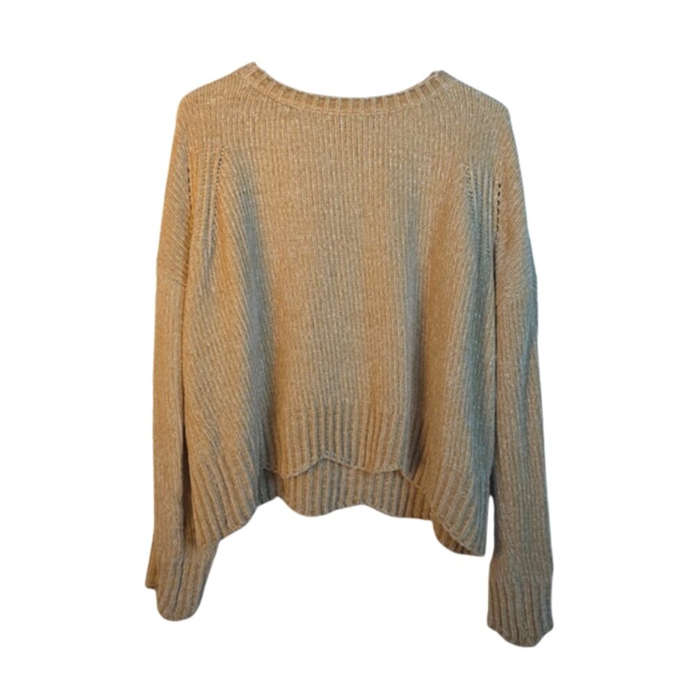 Altar'd State Cream Color Soft Feel Size Small Knit Sweater